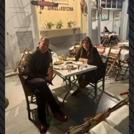 Κοινή έξοδος για Ζωή Κωνσταντοπούλου και Διαμαντή Καραναστάση σε ψαροταβέρνα του Πειραιά