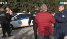 ΤΩΡΑ-Θεσσαλονίκη: Ένταση μεταξύ αγροτών και αστυνομικών στα Πράσινα Φανάρια