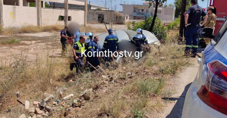 Σοβαρό τροχαίο με τέσσερις τραυματίες στην Κορίνθου - Εξαμιλίων