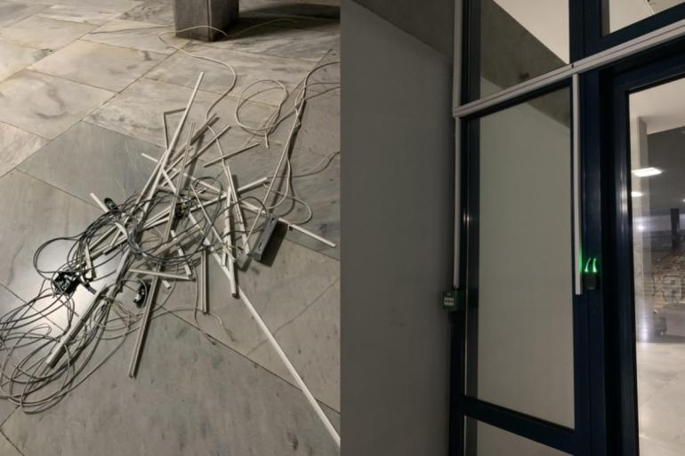 Ξήλωσαν το σύστημα ελεγχόμενης εισόδου στις εστίες του ΑΠΘ
