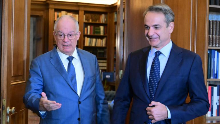 Συνάντηση Μητσοτάκη - Τασούλα σήμερα στο Προεδρικό Μέγαρο
