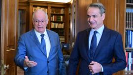 Συνάντηση Μητσοτάκη - Τασούλα σήμερα στο Προεδρικό Μέγαρο