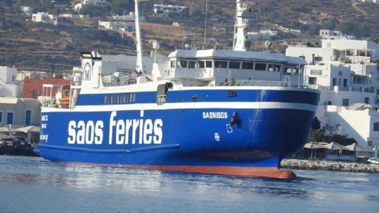 Ελεύθερος ο πλοίαρχος του «ΣΑΟΝΗΣΟΣ» για το συμβάν στην Άνδρο