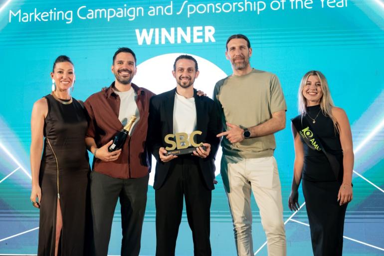 Ευρωπαϊκή πρωτιά για την Allwyn Hellas και το Pamestoixima.gr στα SBC Awards 2026 –  Σημαντική διάκριση για την καμπάνια “King of Promos” και την καινοτόμα χορηγία της ΜΠΑΜ FC