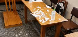 Ημαθία-Φωτιστικό έπεσε στο «κεφάλι» δικηγόρου μέσα στο Πρωτοδικείο Νάουσας