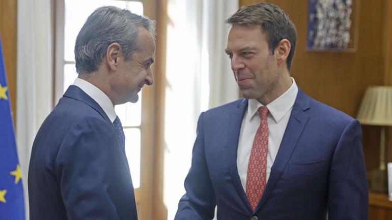 «Καλή αρχή», είπε ο Μητσοτάκης στον Κασσελάκη