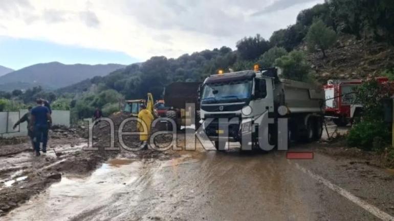 Κρήτη: Προβλήματα από την ισχυρή καταιγίδα