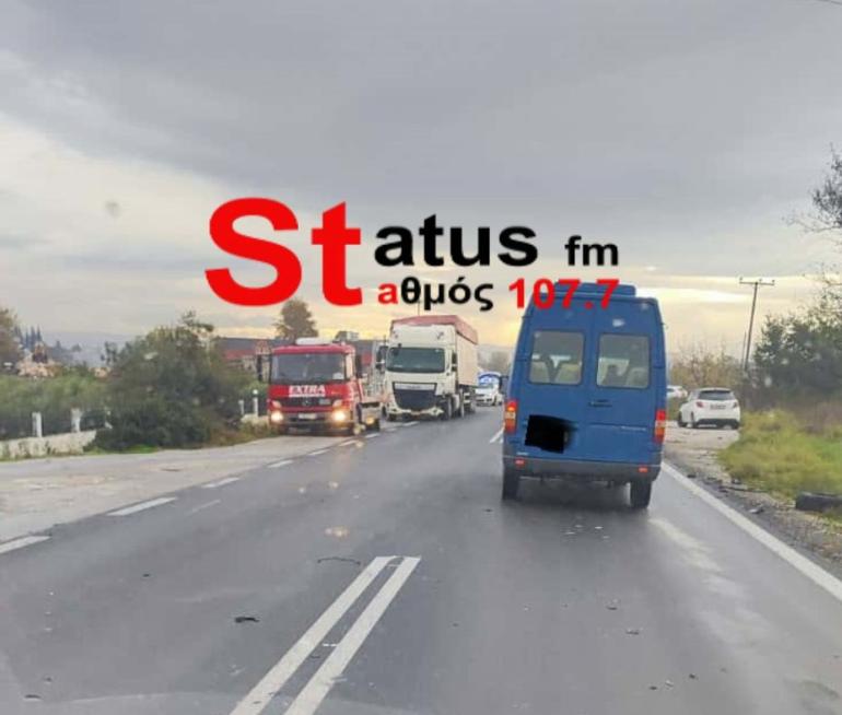 Πριν λίγο στη Θεσσαλονίκη: Τροχαίο στον Δρυμό - Ένας τραυματίας (ΦΩΤΟ)