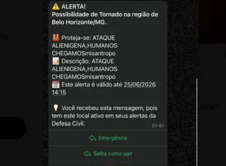 Χάκαραν το 112 της Βραζιλίας και έστελναν μηνύματα για «εξωγήινη εισβολή»