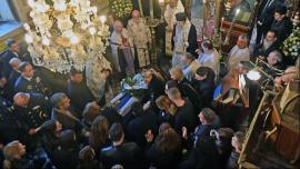 Θλίψη και οδύνη στην κηδεία του Επισμηναγού (Ι) Επαμεινώνδα Κωστέα