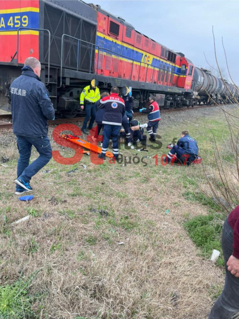 Θεσσαλονίκη: Ακρωτηριάστηκε 33χρονος που τον χτύπησε τρένο στη Σίνδο