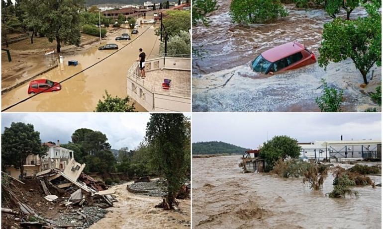 Κομισιόν: Πακέτο στήριξης 25 εκατ. ευρώ στην Ελλάδα για την κακοκαιρία Daniel