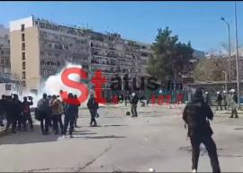 Θεσσαλονίκη: Νέος γύρος έντασης στην Εγνατία (video)