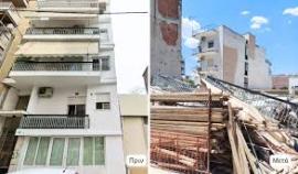 Πετράλωνα: Πέντε προσαγωγές για την κατάρρευση πολυκατοικίας – Εντοπίστηκαν οι τέσσερις αγνοούμενοι – Σοκάρουν οι εικόνες