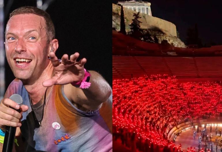 Δείτε πώς θα είναι το βιντεοκλίπ των Coldplay που γυρίστηκε στο Ηρώδειο