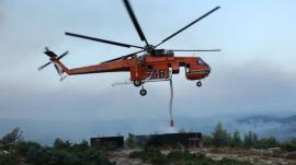 Θεσσαλονίκη: Πυρκαγιά στο Νέο Ρύσιο - Επιχειρούν δύο εναέρια μέσα