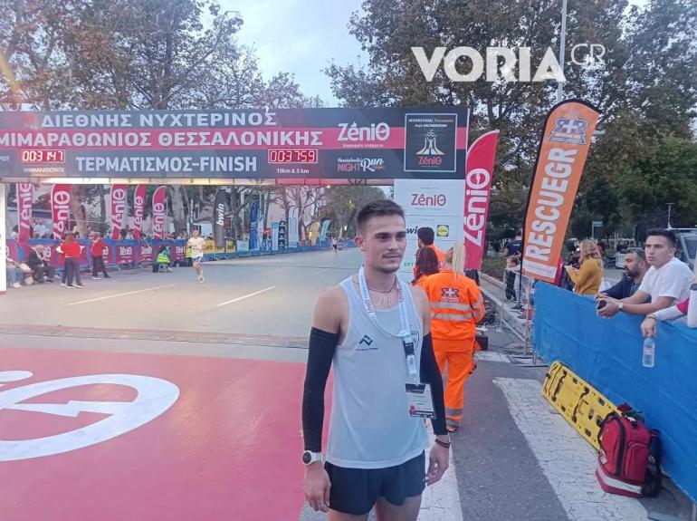 Νυχτερινός Ημιμαραθώνιος Θεσσαλονίκης: Μεγάλοι νικητές στα 10.000μ. ο Μάριος Αναγνώστου και η Ντενίσα Μπάλλα