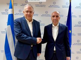 Συνάντηση Τάκη Θεοδωρικάκου – Γιάννη Μπρατάκου: Στο επίκεντρο η ενίσχυση της μικρομεσαίας επιχειρηματικότητας και της μεσαίας τάξης ενόψει ΔΕΘ