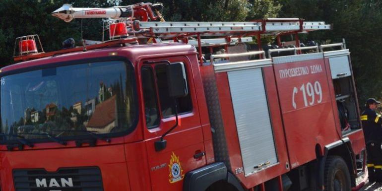 Θεσσαλονίκη: Πυρκαγιά στα Διαβατά - Επί τόπου η Πυροσβεστική