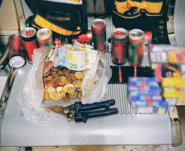 Θεσσαλονίκη: Eπ' αυτοφώρω διαρρήκτης που άνοιξε δέκα καταστήματα σε ένα βράδυ