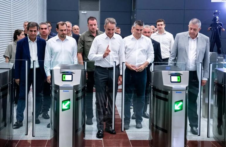 Μητσοτάκης για Μετρό Θεσσαλονίκης: Αυτοί που εγκαινίαζαν μουσαμάδες φιλοδοξούν πολιτική επιστροφή