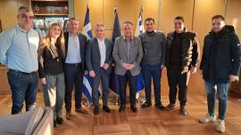 Στον Δήμαρχο Θεσσαλονίκης ο πρόεδρος του Ε.Ε.Θ. Κυριάκος Μερελής
