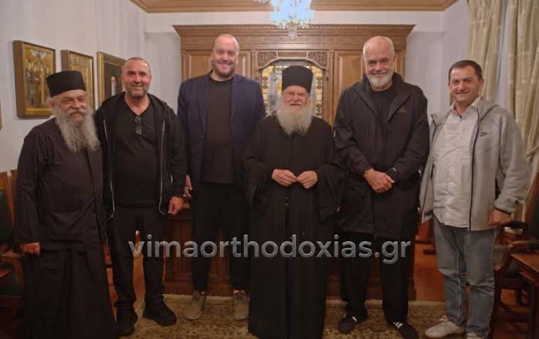 Ο Εντι Ράμα στο Άγιον Όρος