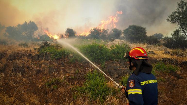 Φωτιές σε Τραγανό και Λάμπεια Αρχαίας Ολυμπίας – Εκλεισε η Εθνική Πατρών-Πύργου