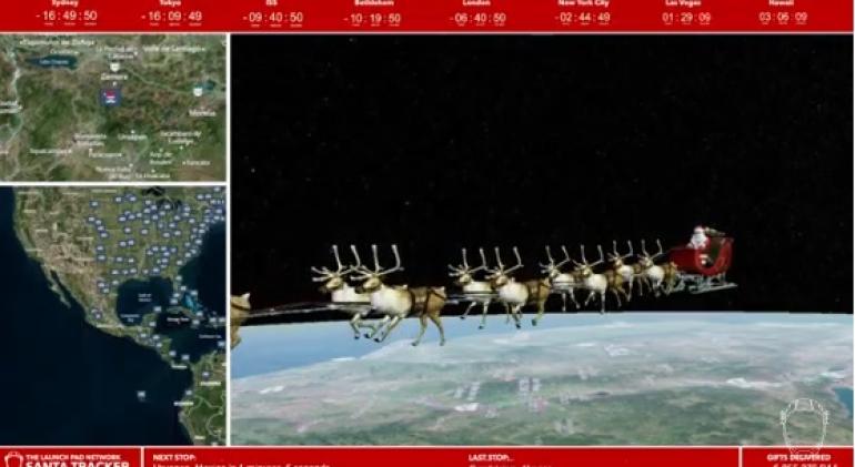 LIVE - Πού βρίσκεται τώρα ο Άγιος Βασίλης; - Δείτε ζωντανά το μεγάλο ταξίδι του ανά τον κόσμο