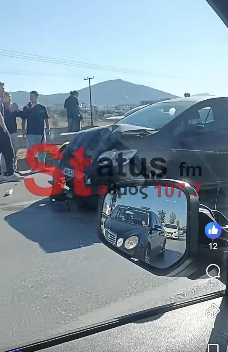 Θεσσαλονίκη: Δύο τραυματίες από τροχαίο στη Μουδανιών