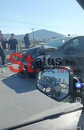 Θεσσαλονίκη: Δύο τραυματίες από τροχαίο στη Μουδανιών