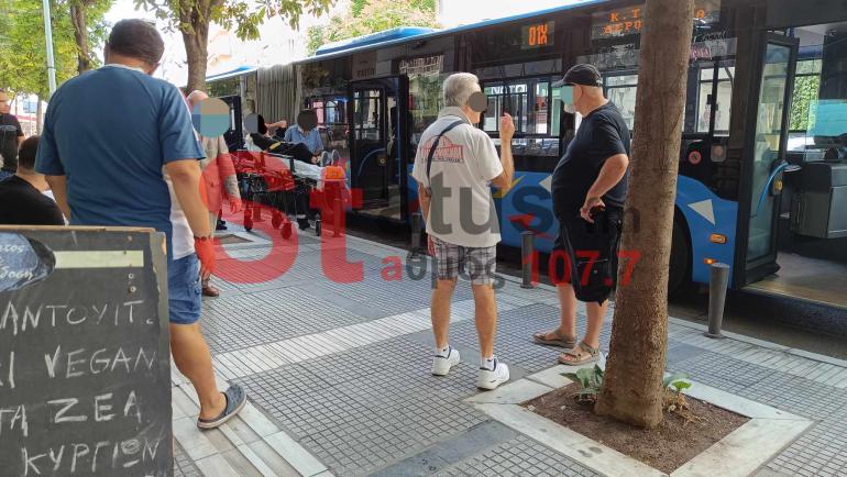 Θεσσαλονίκη: Παράσυρση πεζού από λεωφορείο (ΦΩΤΟ - ΒΙΝΤΕΟ)