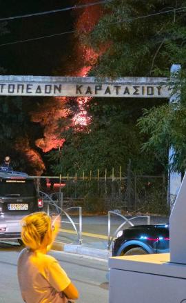 Φωτιά στο Καρατάσιου - Ευθύνες στο ΥΠΕΘΑ αποδίδει ο Δήμαρχος Παύλου Μελά (ΒΙΝΤΕΟ)