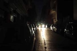 Μπλακ αουτ νωρίς το πρωί στο κέντρο της Θεσσαλονίκης