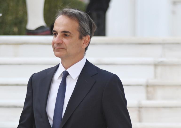 Ο Κυριάκος Μητσοτάκης συναντήθηκε με εγκαυματίες στο Μέγαρο Μαξίμου