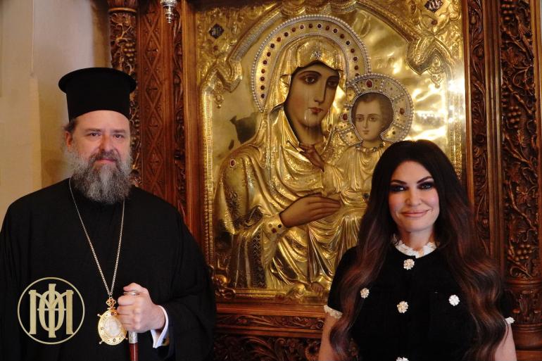 Θεσσαλονίκη: Συνάντηση Μητροπολίτη Φιλόθεου με την Κίμπερλι Γκίλφοϊλ
