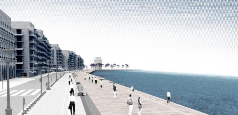 Θεσσαλονίκη: Δημοπρατείται το πρώτο τετράμηνο του 2026 το ξύλινο ντεκ στην Παλιά Παραλία