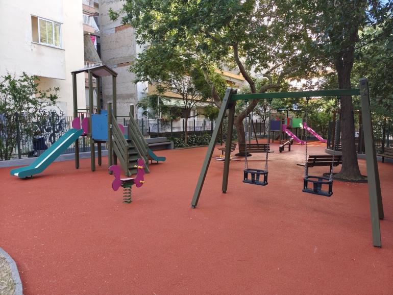 Δήμος Θεσσαλονίκης: Αναβαθμίστηκε ακόμη μια παιδική χαρά
