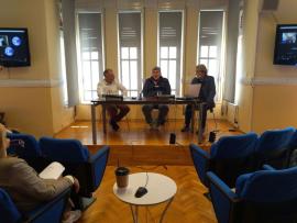 Συνάντηση του νέου δημάρχου Ελευθερίου Κορδελιού – Ευόσμου Λευτέρη Αλεξανδρίδη με το διοικητικό συμβούλιο της ΕΣΗΕΜ-Θ