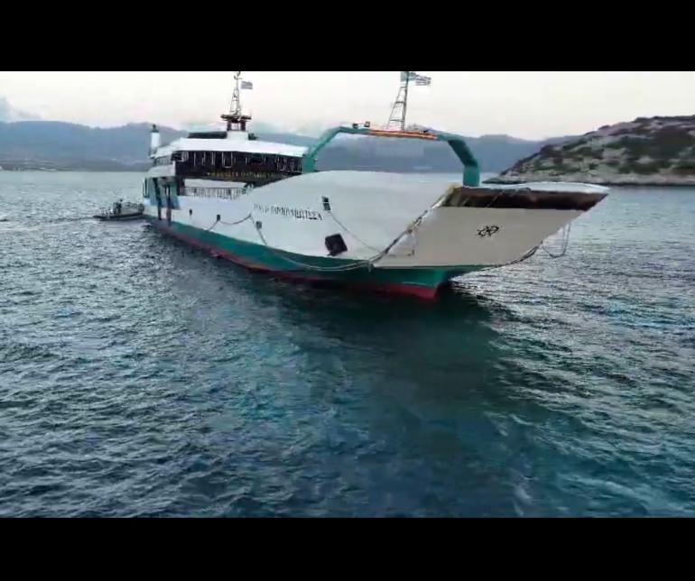 Ερωτήματα για το ατύχημα στα Στύρα - Προσάραξε σε γνωστή κι σημασμένη βραχονησίδα