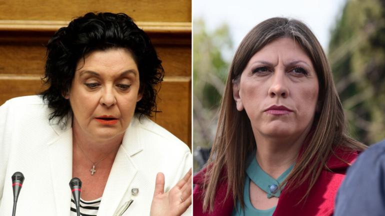 «Μύλος» Κωνσταντοπούλου – Κανέλλη στη Βουλή για τον χρόνο ομιλίας: «Είναι συκοφάντρια» – «Δεν επιτρέπω σε κανέναν να σβήνει το καντήλι μου»