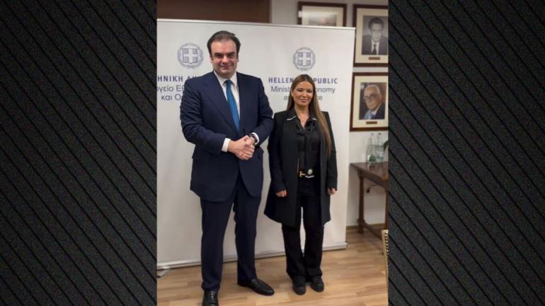 Υμνοι για την Ελλάδα από την πρέσβη του Ισραήλ σε συνάντηση με Πιερρακάκη: «Μία από τις πιο αξιοσημείωτες ιστορίες επιτυχίας της Ευρώπης»