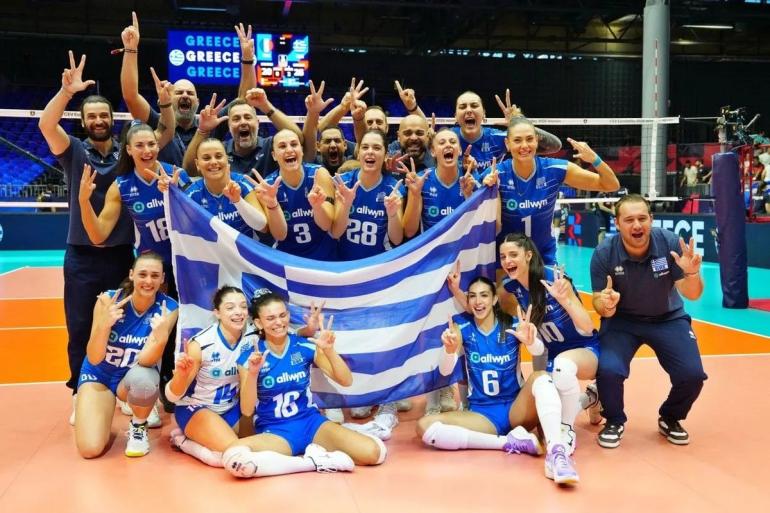 Εθνική βόλεϊ γυναικών: Σήμερα με τη Σερβία για είσοδο στην τετράδα του Ευρωβόλεϊ