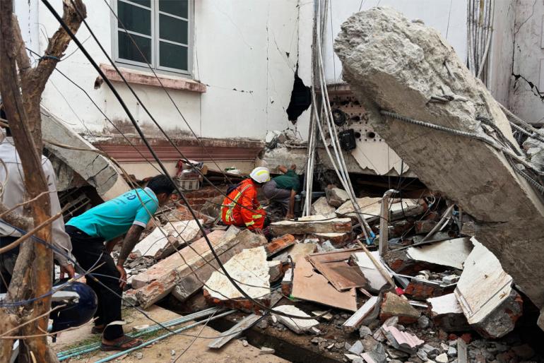 Μιανμάρ: Τους 3.354 έφθασαν οι νεκροί από τον σεισμό