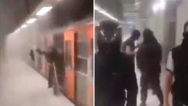 Άγρια επεισόδια ακροδεξιών-αντιεξουσιαστών στο Μοναστηράκι ενώ τα βαγόνια του ΗΣΑΠ ήταν γεμάτα κόσμο