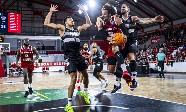 Μπενφίκα-ΠΑΟΚ 94-72: Συντριβή στη Λισαβόνα για τον «Δικέφαλο»