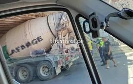 Θεσσαλονίκη: Κόλλησε μπετονιέρα στην γέφυρα της Αγίων Πάντων