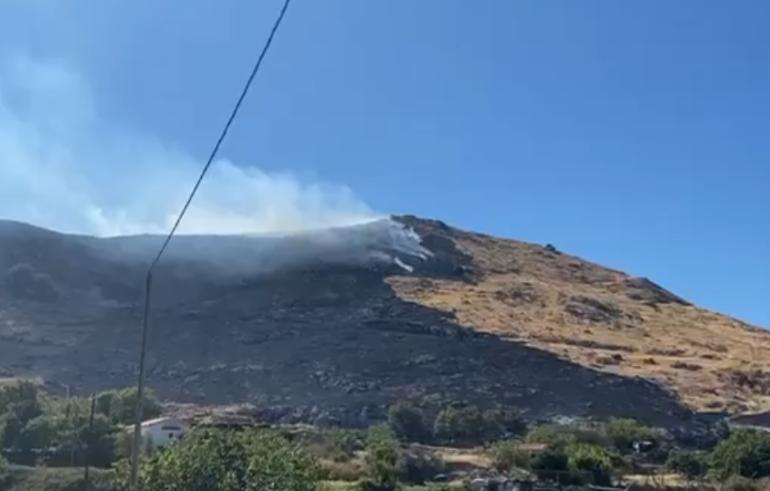 Φωτιά στη Λήμνο – Σηκώθηκαν και εναέρια μέσα (VIDEO)