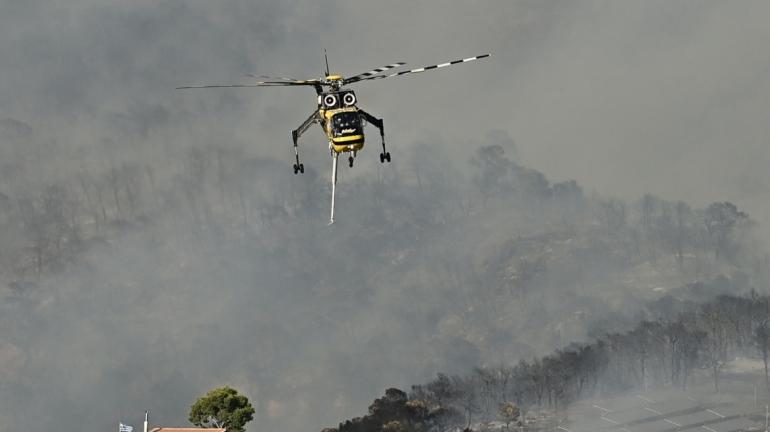 Φωτιά σε αγροτοδασική έκταση στον Παλαμά Καρδίτσας – Σηκώθηκε ελικόπτερο