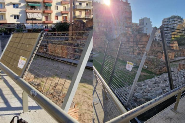 Θεσσαλονίκη: Δοκιμές για τα κάγκελα στο Γαλεριανό συγκρότημα - Τι λένε οι Φίλοι του Ιστορικού Κέντρου